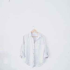 Cloth & Stone I Linen Lavender Buttondown